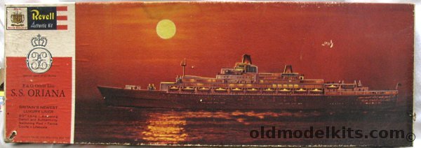 Revell 1/493 SS Oriana - P&O Orient Ocean Liner - Master Modelers Kit, H376-298 plastic model kit